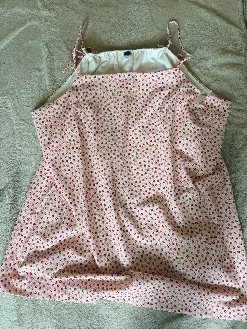 Old Navy Floral Strap Shift Mini
